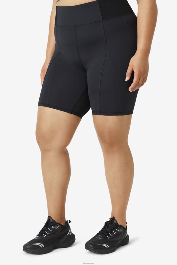 čierna FILA forza 8inch texture bike short black fila 68Z201961