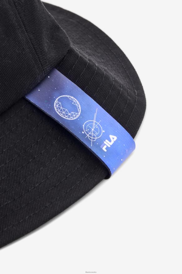 čierna FILA galaxy bucket hat black fila 68Z201025