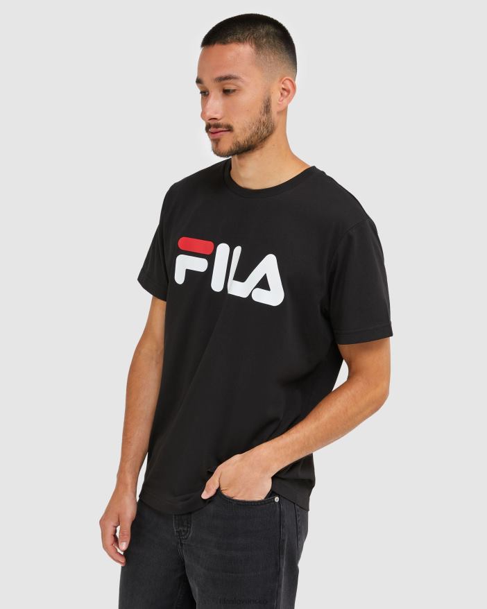 čierna FILA klasické unisex tričko fila čierne 68Z202434