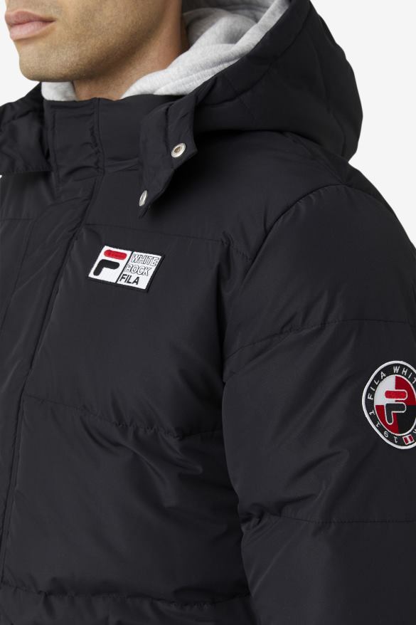 čierna FILA otler puffer bunda fila čierna 68Z20788