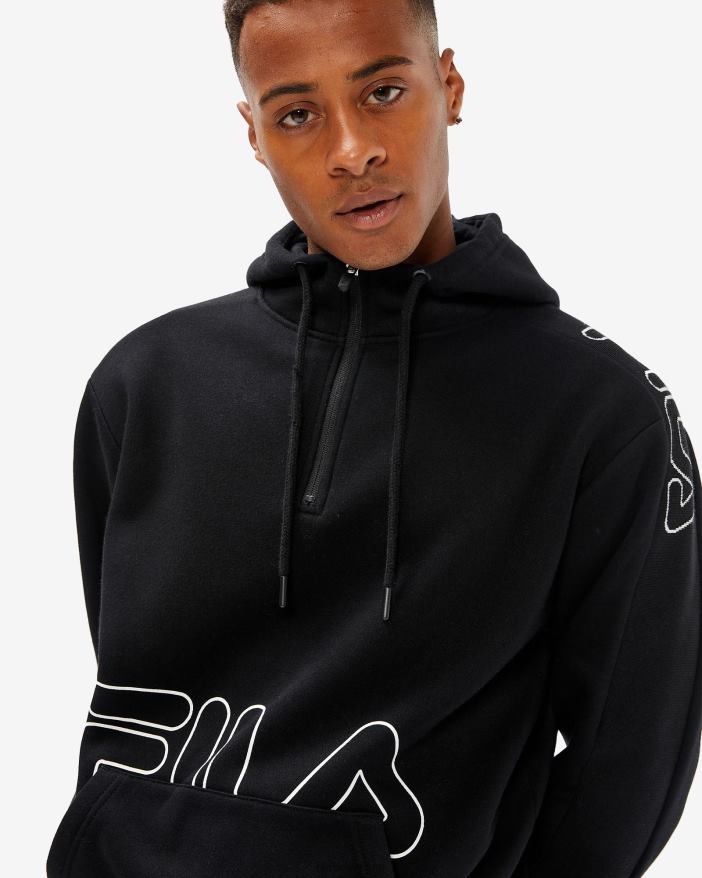 čierna FILA pánska jay qtr zip fila čierna 68Z202606