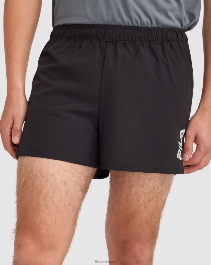 čierna FILA pánske caleb run short fila black 68Z202420