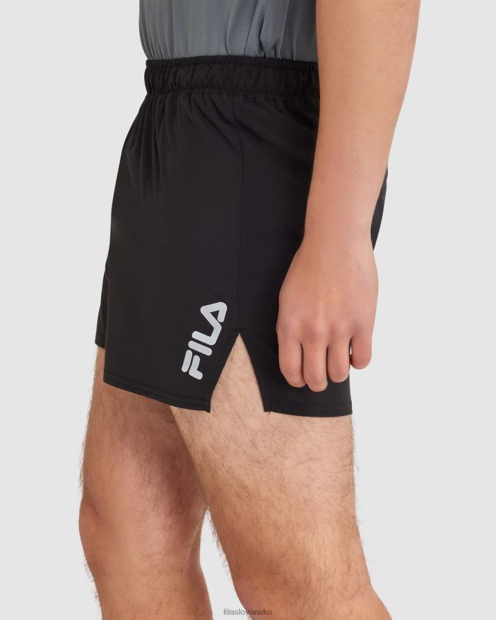 čierna FILA pánske caleb run short fila black 68Z202420