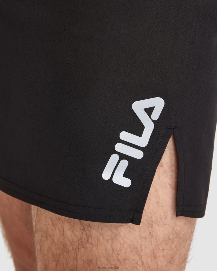 čierna FILA pánske caleb run short fila black 68Z202420