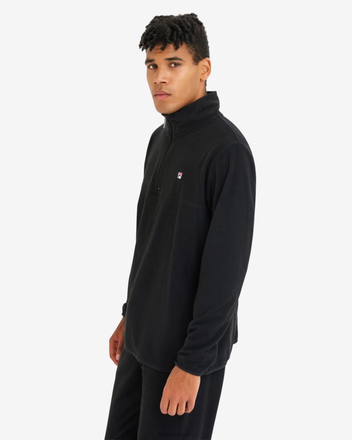 čierna FILA pánske david qtr zip fila black 68Z202600