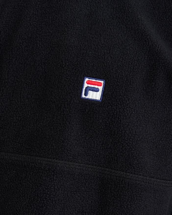 čierna FILA pánske david qtr zip fila black 68Z202600