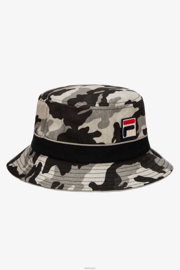 čierna kamufláž FILA camo bucket hat black camo fila 68Z20977