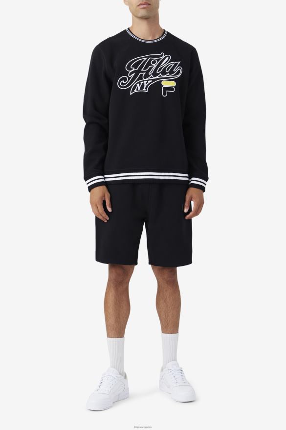 čierna/biela/mimóza FILA mikina fila black/white/mimosa taylor crewneck 68Z20496