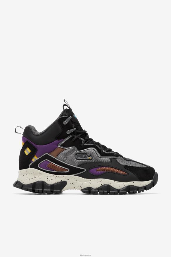 čierna/fialová/pelikán FILA fila pánske ray tracer tr 2 mid black/purple/pelican 68Z20163