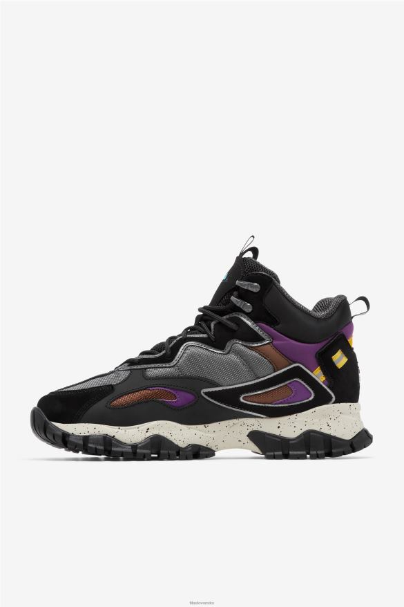 čierna/fialová/pelikán FILA fila pánske ray tracer tr 2 mid black/purple/pelican 68Z20163