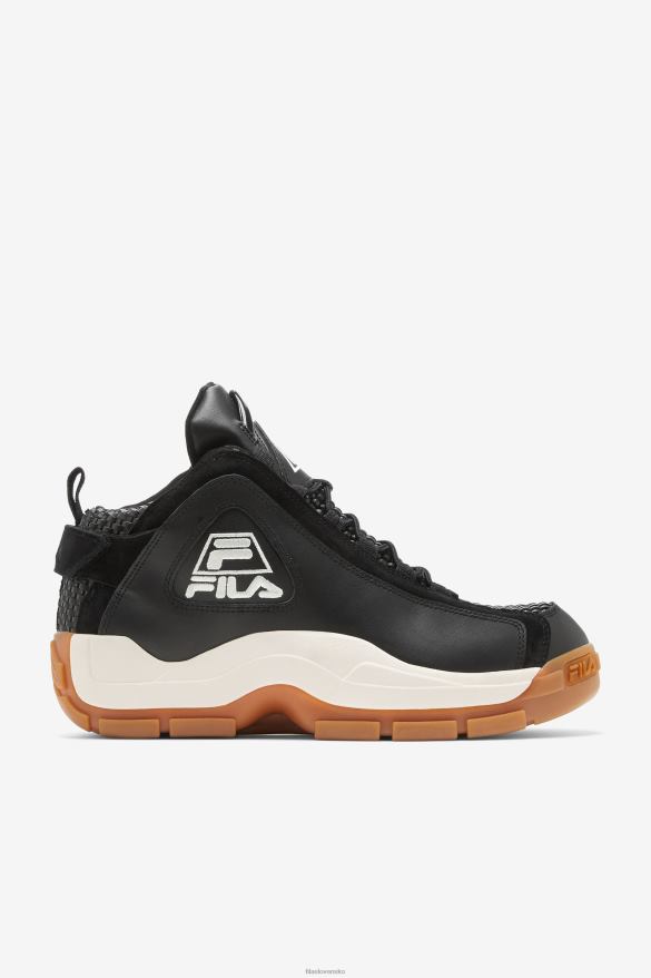 čierna/gardénia/žuvačka FILA black/gardenia/gum grant hill 2 tkaná fila 68Z2078