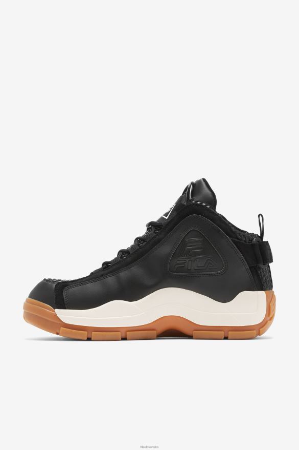 čierna/gardénia/žuvačka FILA black/gardenia/gum grant hill 2 tkaná fila 68Z2078