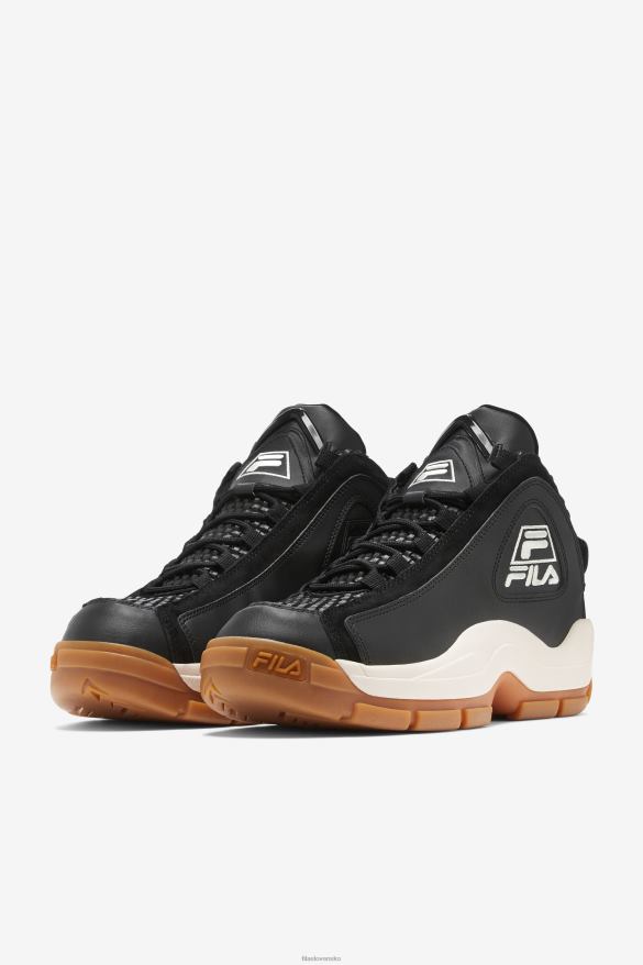 čierna/gardénia/žuvačka FILA black/gardenia/gum grant hill 2 tkaná fila 68Z2078