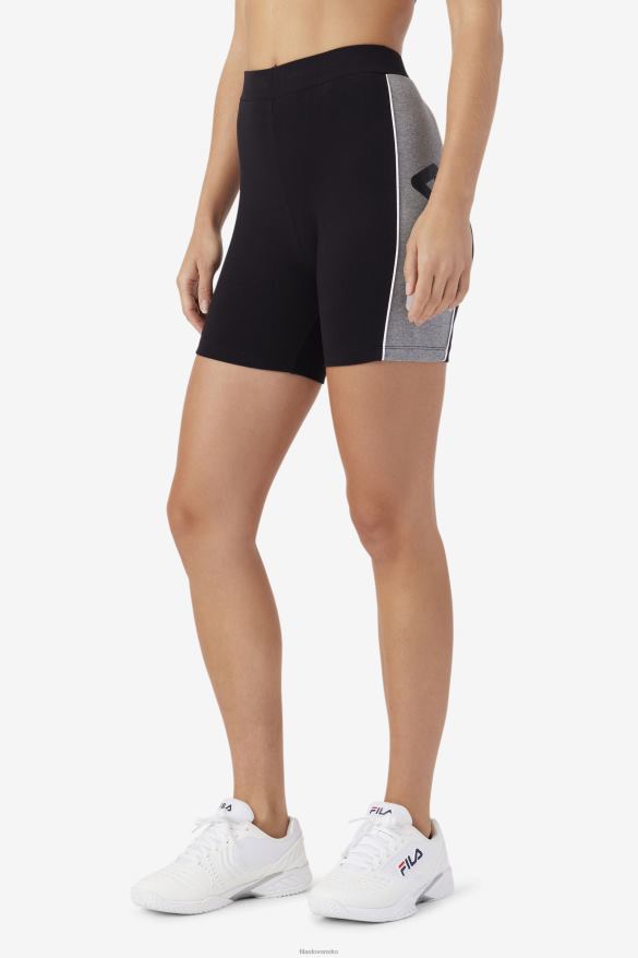 čierna/vresová/biela FILA davina bike short fila black/heather/white 68Z201640